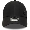sort-justerbar-curved-kasket-med-sort-logo-9forty-tonal-flawless-fra-new-york-yankees-mlb-fra-new-era