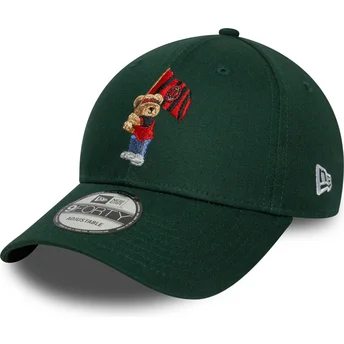 New Era AC Milan Serie A 9FORTY Seasonal justerbar grøn buet kasket