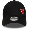 gorra-curva-negra-ajustable-9forty-flawless-de-ducati-motor-motogp-de-new-era
