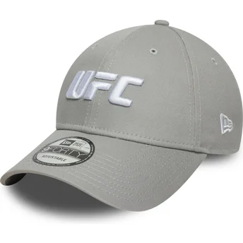 Grå buet snapback kasket 9FORTY Core fra UFC Ultimate Fighting Championship fra New Era