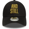 sort-justerbar-9forty-metallic-champ-buet-kasket-fra-ufc-ultimate-fighting-championship-and-still-af-new-era