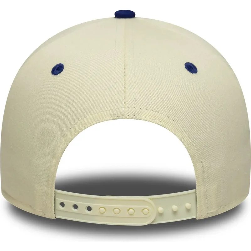 buet-beige-og-bla-snapback-kasket-a-frame-paisley-fra-los-angeles-dodgers-mlb-fra-new-era