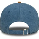 los-angeles-lakers-nba-9twenty-denim-midi-justerbar-bla-og-brun-buet-cap-fra-new-era