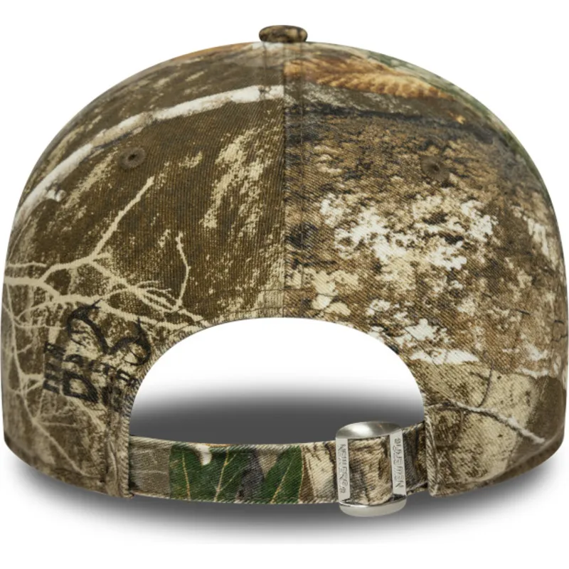 buet-kasket-camouflage-justerbar-9twenty-realtree-fra-new-york-yankees-mlb-fra-new-era
