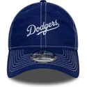 los-angeles-dodgers-mlb-new-era-9twenty-contrast-stitch-justerbar-bla-buet-kasket