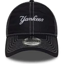new-york-yankees-mlb-new-era-9twenty-contrast-stitch-justerbar-marinebla-buet-kasket