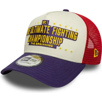 Gorra trucker multicolor A Frame fra UFC Ultimate Fighting Championship fra New Era