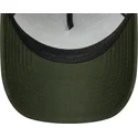 brun-og-gron-trucker-kasket-a-frame-animal-patch-med-boffel-fra-new-era