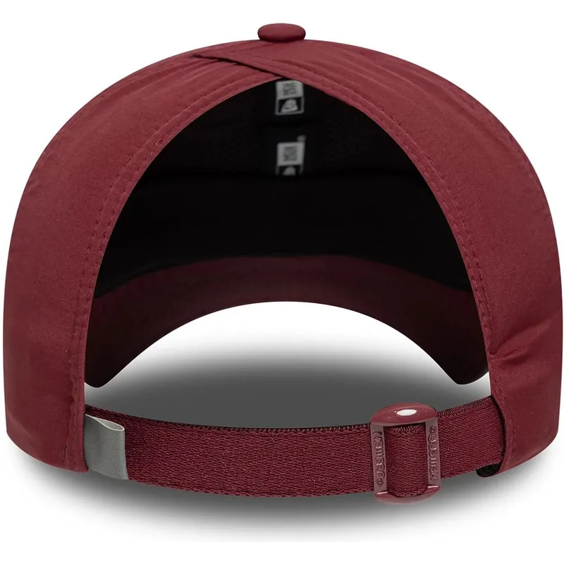 justerbar-vinrod-buet-kasket-til-kvinder-open-back-flawless-fra-new-york-yankees-mlb-fra-new-era