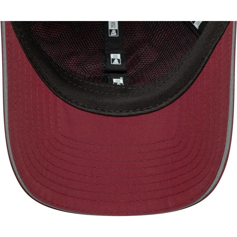 justerbar-vinrod-buet-kasket-til-kvinder-open-back-flawless-fra-new-york-yankees-mlb-fra-new-era