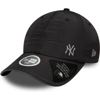 New Era MLB New York Yankees Open Back Flawless justerbar sort buet kasket til kvinder