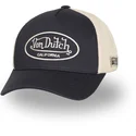 justerbar-sort-og-beige-trucker-kasket-lof-b31-fra-von-dutch