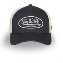 justerbar-sort-og-beige-trucker-kasket-lof-b31-fra-von-dutch