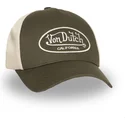 justerbar-gron-og-beige-trucker-kasket-lof-b32-fra-von-dutch