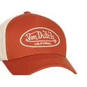 justerbar-orange-og-beige-truckerkasket-lof-b33-fra-von-dutch