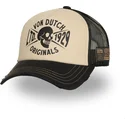 von-dutch-crew28-beige-og-sort-trucker-kasket