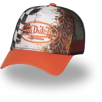 Trucker-kasket orange SUBL10 fra Von Dutch