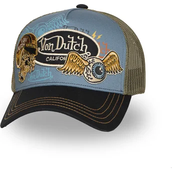 Gorra trucker flerfarvet PATCHES10 fra Von Dutch