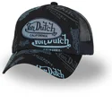 von-dutch-cafe06-sort-og-bla-trucker-kasket