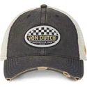 von-dutch-gra-og-hvid-trucker-kasket-mac08