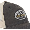 von-dutch-gra-og-hvid-trucker-kasket-mac08