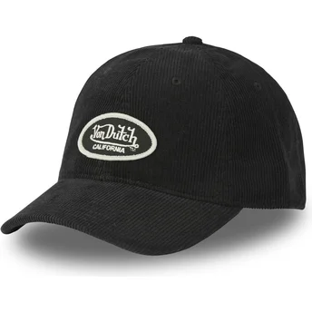 Von Dutch justerbar sort buet kasket LOG09