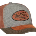 gorra-trucker-gra-og-brun-shield01-fra-von-dutch
