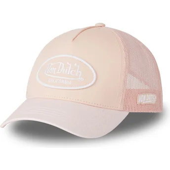 Rosa trucker kasket GLIT PI fra Von Dutch