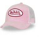 lyserod-og-hvid-trucker-kasket-kylie-p-fra-von-dutch