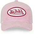 rosa-og-hvid-trucker-kasket-kylie-p-fra-von-dutch