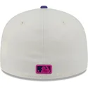 beige-og-violet-justerbar-59fifty-clr-dvlp-flad-kasket-fra-detroit-tigers-mlb-af-new-era