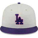 beige-og-violet-justeret-59fifty-clr-dvlp-cap-fra-los-angeles-dodgers-mlb-fra-new-era