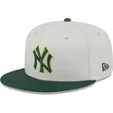 new-era-new-york-yankees-mlb-59fifty-clr-dvlp-beige-og-gron-flad-kasket