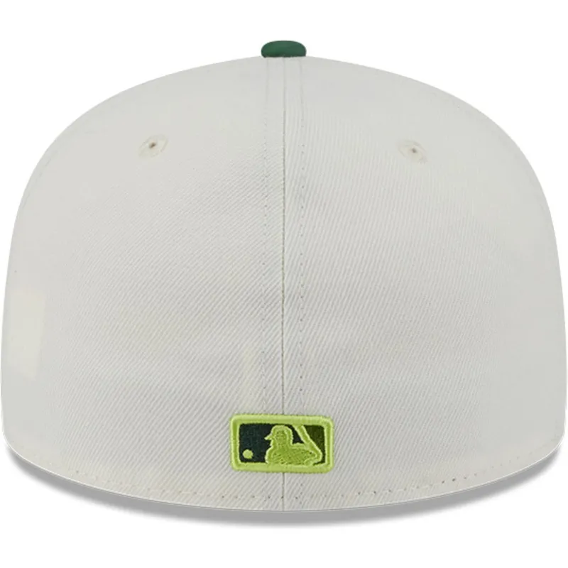 beige-og-gron-fitted-flat-cap-59fifty-clr-dvlp-fra-new-york-yankees-mlb-fra-new-era