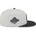 beige-og-sort-justerbar-59fifty-clr-dvlp-new-york-yankees-mlb-kasket-fra-new-era