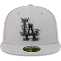 los-angeles-dodgers-mlb-new-era-59fifty-cracked-gra-flad-kasket