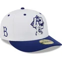 hvid-og-bla-buet-fitted-kasket-59fifty-player-jackie-robinson-fra-brooklyn-dodgers-mlb-fra-new-era