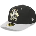 sort-og-gra-buet-59fifty-player-frank-thomas-chicago-white-sox-mlb-fitted-kasket-fra-new-era