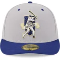 gra-og-bla-buet-kasket-justeret-59fifty-player-shohei-ohtani-fra-los-angeles-dodgers-mlb-fra-new-era