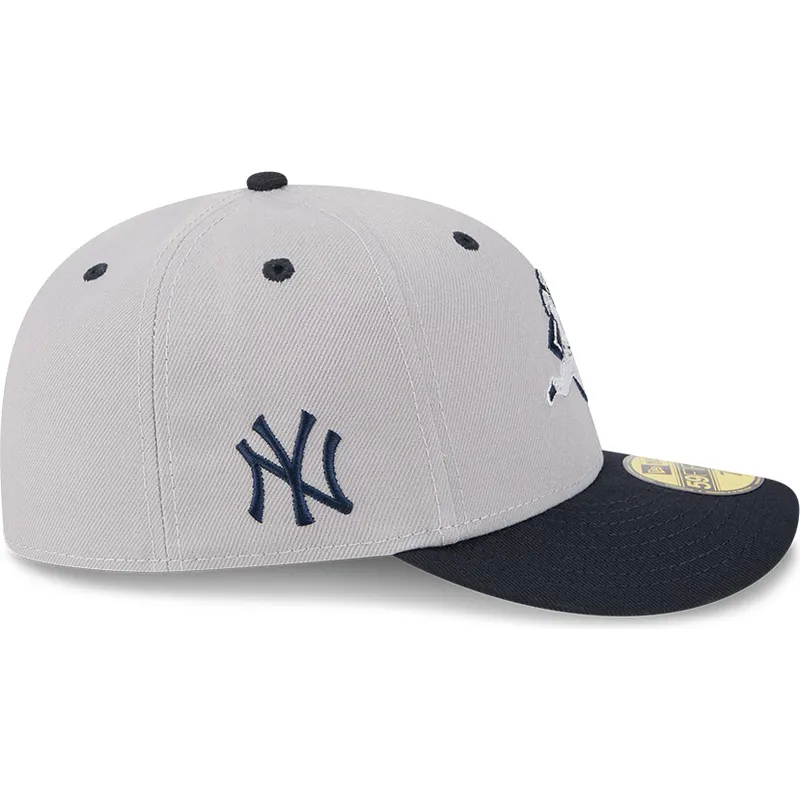 gra-og-marinebla-buet-cap-59fifty-player-derek-jeter-fra-new-york-yankees-mlb-fra-new-era