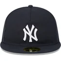 new-era-new-york-yankees-mlb-59fifty-retro-crown-a-frame-easy-marinebla-justerbar-flad-kasket
