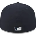 flad-marinebla-kasket-justerbar-59fifty-retro-crown-a-frame-easy-fra-new-york-yankees-mlb-fra-new-era