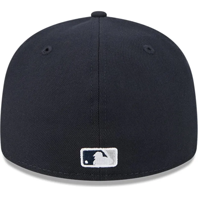 flad-marinebla-kasket-justerbar-59fifty-retro-crown-a-frame-easy-fra-new-york-yankees-mlb-fra-new-era