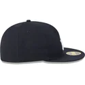 flad-marinebla-kasket-justerbar-59fifty-retro-crown-a-frame-easy-fra-new-york-yankees-mlb-fra-new-era