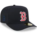 marinebla-buet-kasket-justerbar-59fifty-a-frame-wired-fra-boston-red-sox-mlb-fra-new-era