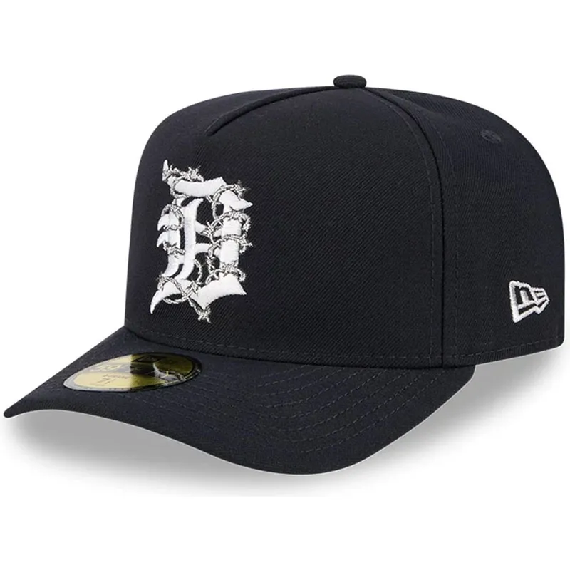 marinebla-buet-kasket-justerbar-59fifty-a-frame-wired-fra-detroit-tigers-mlb-fra-new-era
