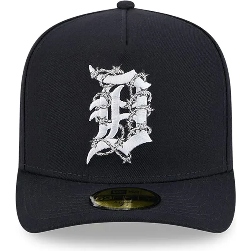 marinebla-buet-kasket-justerbar-59fifty-a-frame-wired-fra-detroit-tigers-mlb-fra-new-era
