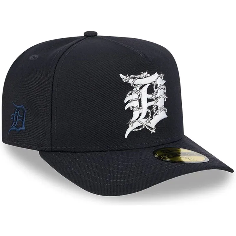 marinebla-buet-kasket-justerbar-59fifty-a-frame-wired-fra-detroit-tigers-mlb-fra-new-era
