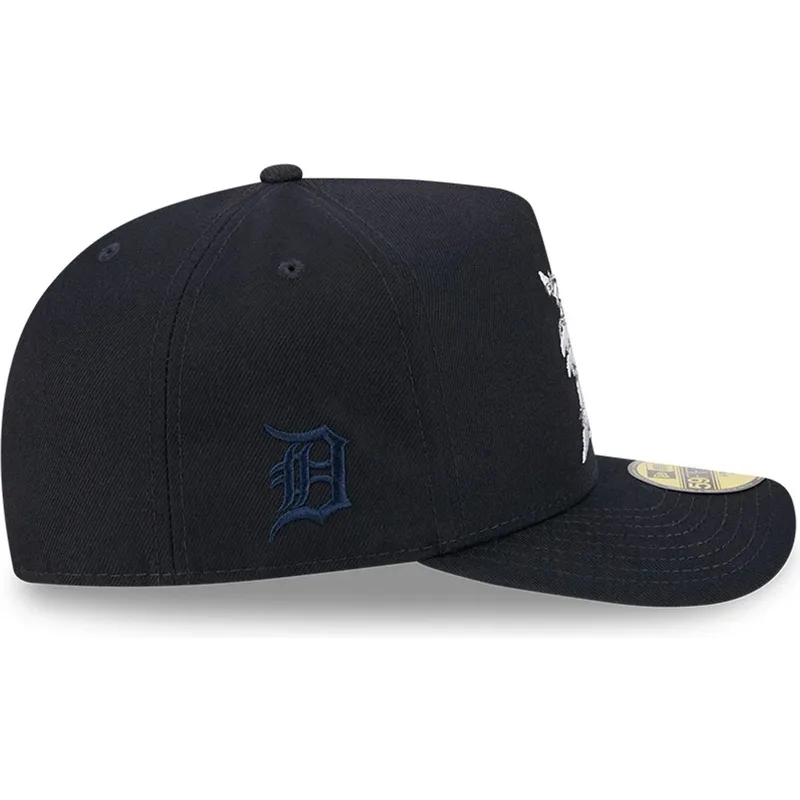 marinebla-buet-kasket-justerbar-59fifty-a-frame-wired-fra-detroit-tigers-mlb-fra-new-era