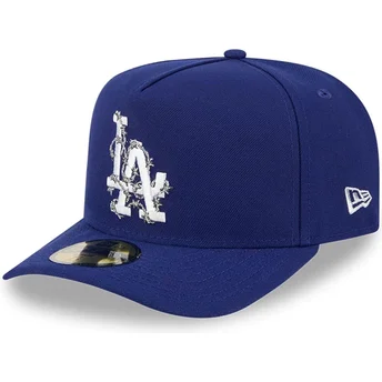 Los Angeles Dodgers MLB New Era 59FIFTY A Frame Wired blå buet fitted kasket